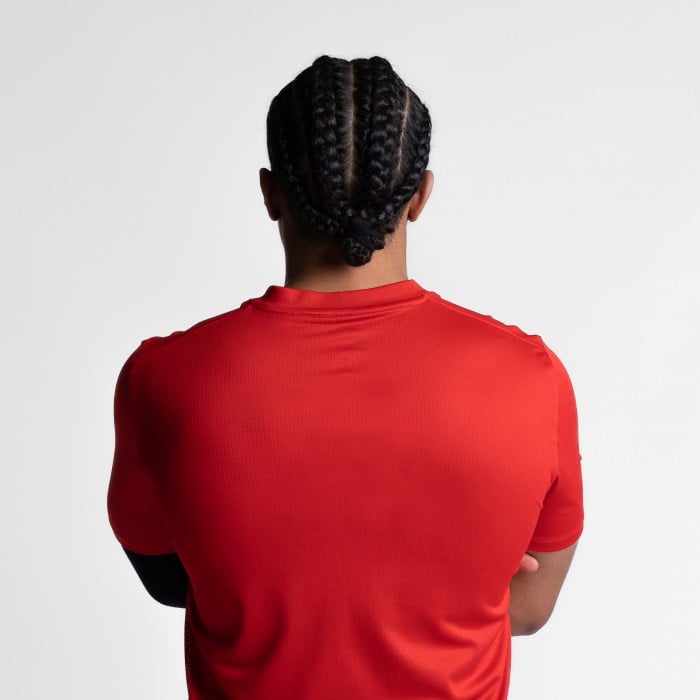 Nike Dri-Fit Precision VI Jersey University Red-Bright Citrus-White